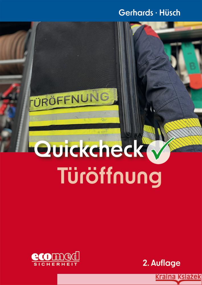 Quickcheck Türöffnung Gerhards, Frank, Hüsch, Frank 9783609681795 ecomed Sicherheit - książka