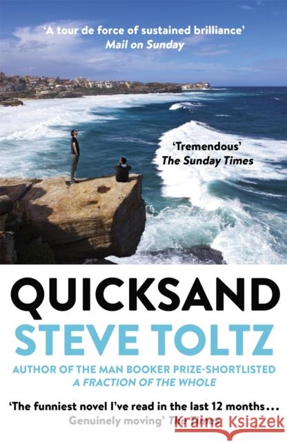Quicksand Steve Toltz 9781473606074 Hodder & Stoughton - książka
