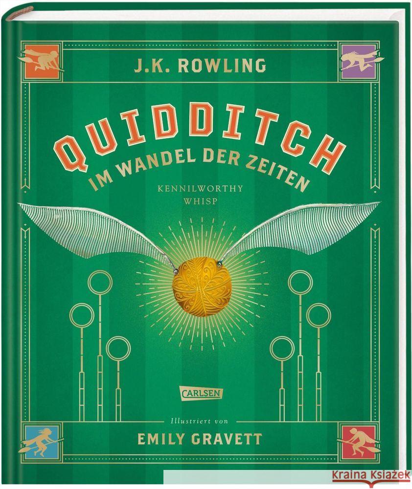 Quidditch im Wandel der Zeiten, Schmuckausgabe Rowling, J. K. 9783551559197 Carlsen - książka