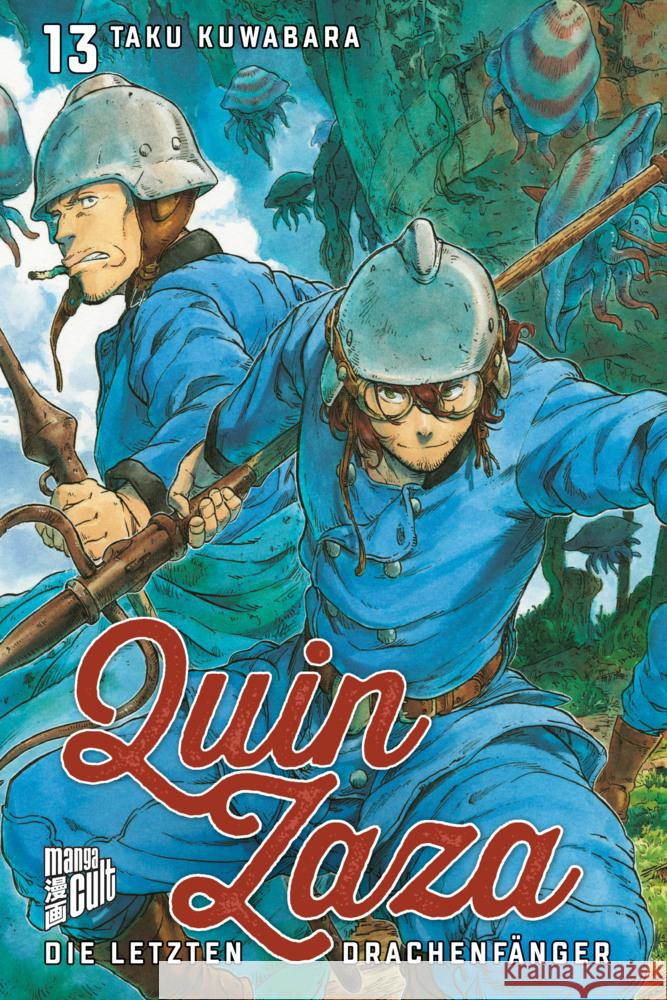 Quin Zaza - Die letzten Drachenfänger 13 Kuwabara, Taku 9783964338440 Manga Cult - książka