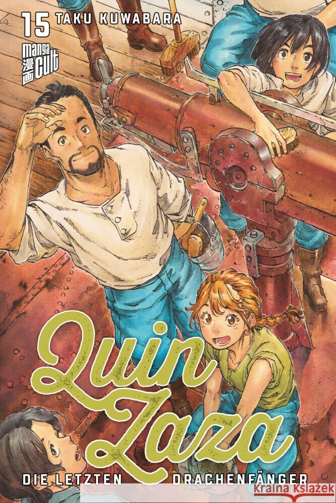 Quin Zaza - Die letzten Drachenfänger 15 Kuwabara, Taku 9783964338464 Manga Cult - książka