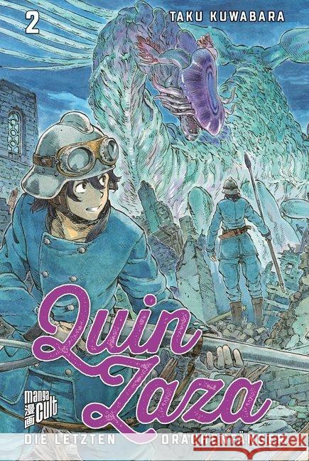 Quin Zaza - Die letzten Drachenfänger. Bd.2 Kuwabara, Taku 9783964330765 Cross Cult - książka