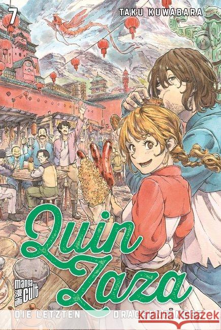 Quin Zaza - Die letzten Drachenfänger. Bd.7 Kuwabara, Taku 9783964332936 Manga Cult - książka