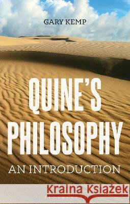 Quine\'s Philosophy: An Introduction Gary Kemp 9781350342026 Bloomsbury Academic - książka