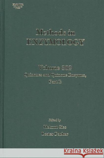 Quinones and Quinone Enzymes, Part B: Volume 382 Sies, Helmut 9780121827861 Academic Press - książka