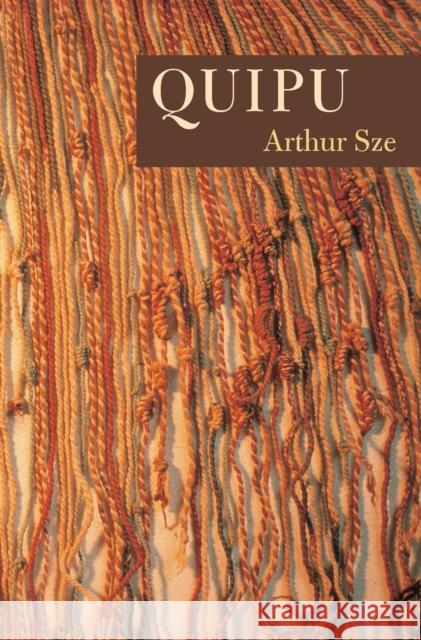 Quipu Arthur Sze 9781556592263 Copper Canyon Press - książka