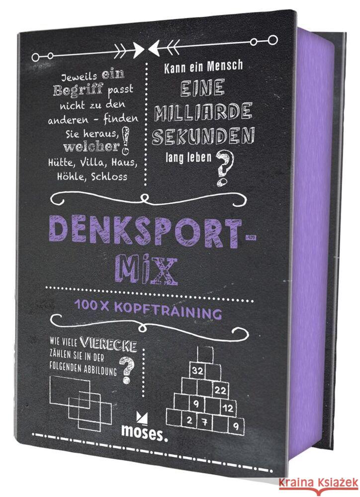 Quiz-Box Denksport-Mix Kiefer, Philip 9783964551948 moses. Verlag - książka