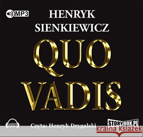 Quo Vadis Audiobook Sienkiewicz Henryk 9788379278268 Heraclon - książka