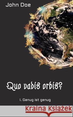 Quo vadis Orbis? Doe, John 9783746901770 Tredition Gmbh - książka