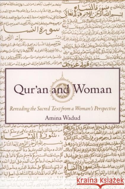 Qur'an and Woman: Rereading  the Sacred Text from a Woman's Perspective Amina (Islamic Studies Professor, Department of Philosophy and Religious Studies, Islamic Studies Professor, Department 9780195128369 Oxford University Press Inc - książka