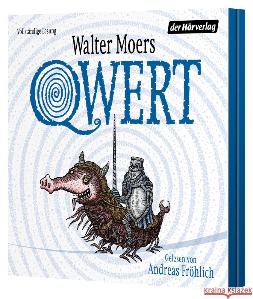 Qwert, 2 Audio-CD, 2 MP3 Moers, Walter 9783844555349 DHV Der HörVerlag - książka