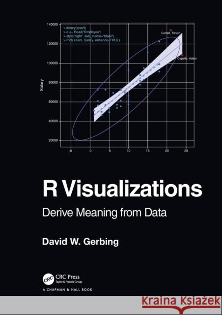 R Visualizations: Derive Meaning from Data David Gerbing 9781032243276 CRC Press - książka