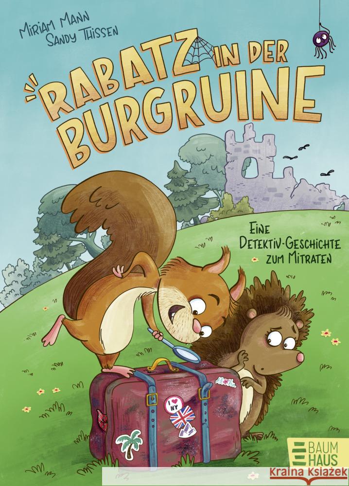 Rabatz in der Burgruine - Eine Detektivgeschichte zum Mitraten Mann, Miriam 9783833909931 Baumhaus Medien - książka