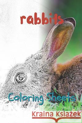 Rabbit Coloring Sheets: 30 Rabbit Drawings, Coloring Sheets Adults Relaxation, Coloring Book for Kids, for Girls, Volume 7 Julian Smith 9781797658889 Independently Published - książka