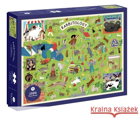 Rabbitology 1000 Piece Puzzle  9781797231662 PPC - książka