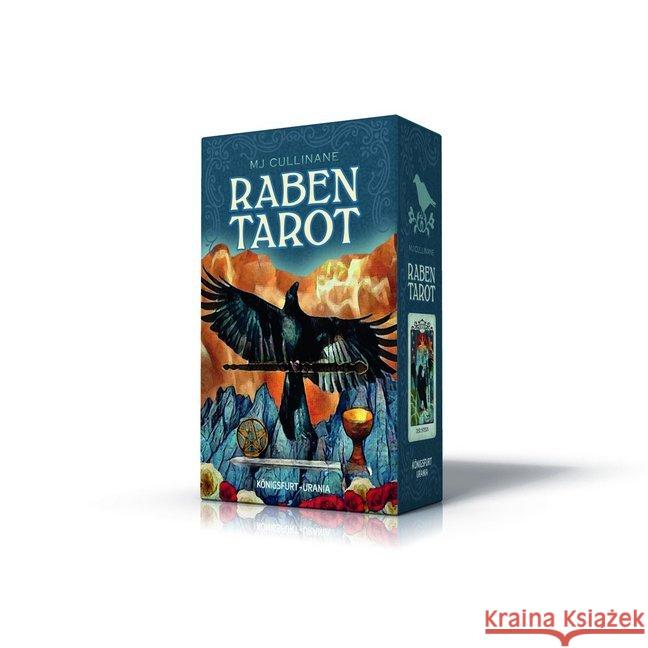 Raben Tarot, m. Tarotkarten : Set mit Booklet und Karten Cullinane, MJ 9783868265545 Königsfurt Urania - książka