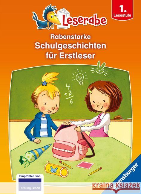 Rabenstarke Schulgeschichten für Erstleser - Leserabe ab 1. Klasse - Erstlesebuch für Kinder ab 6 Jahren Allert, Judith, Kiel, Anja 9783473462711 Ravensburger Verlag - książka