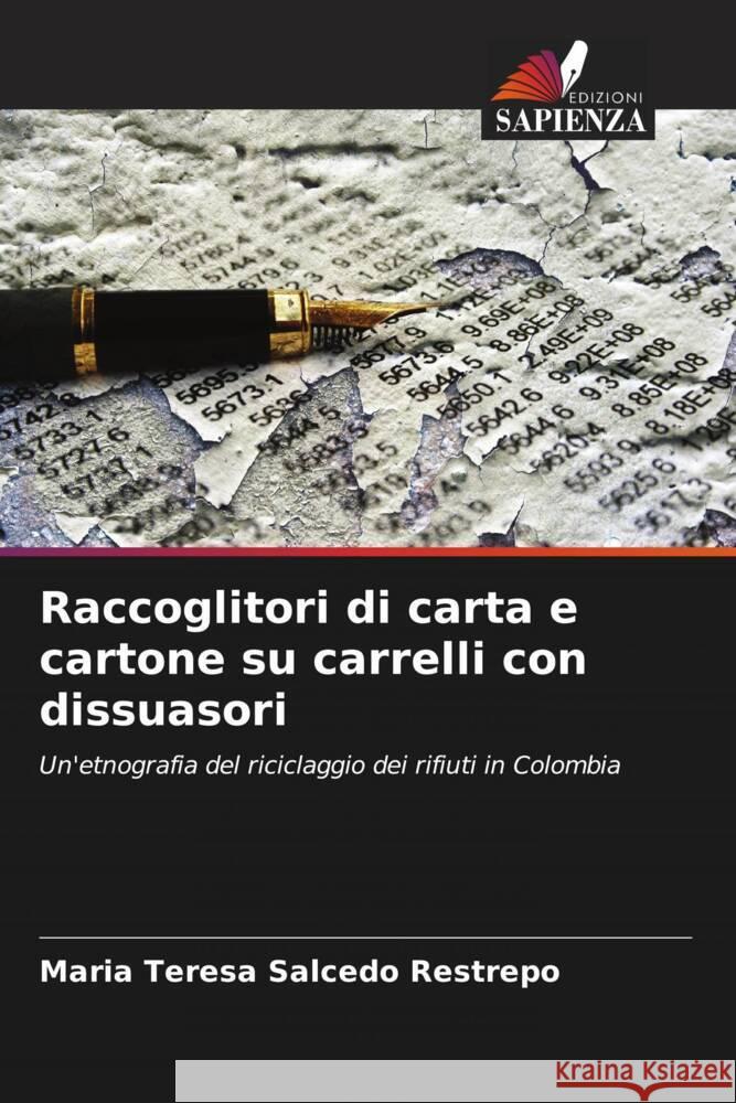 Raccoglitori di carta e cartone su carrelli con dissuasori Mar?a Teresa Salced 9786206994077 Edizioni Sapienza - książka