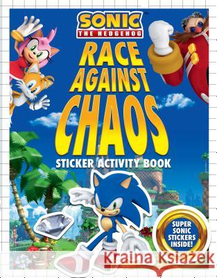 Race Against Chaos Sticker Activity Book Kiel Phegley 9781524787288 Penguin Young Readers Licenses - książka