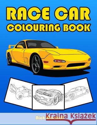 Race Car Colouring Book: Colouring Books for Kids Ages 4-8 Boys Marshall, Nick 9798603655673 Independently published - książka