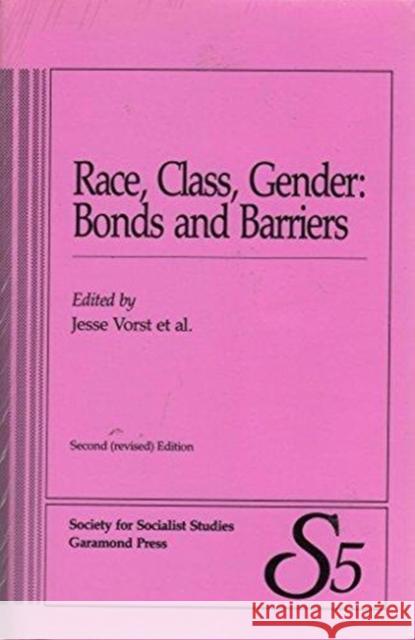 Race, Class, Gender Jesse Vorst 9780920059920 Garamond Press - książka