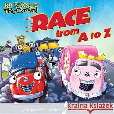 Race from A to Z Jon Scieszka David Gordon David Shannon 9781416941361 Simon & Schuster Children's Publishing - książka