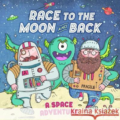 Race to the Moon and Back  9781786705860 Bonnier Books Ltd - książka