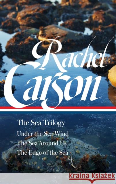 Rachel Carson the Sea Trilogy: Under the Sea-wind / the Sea Around Us / the Edge of the Sea Rachel Carson 9781598537055 Library of America - książka