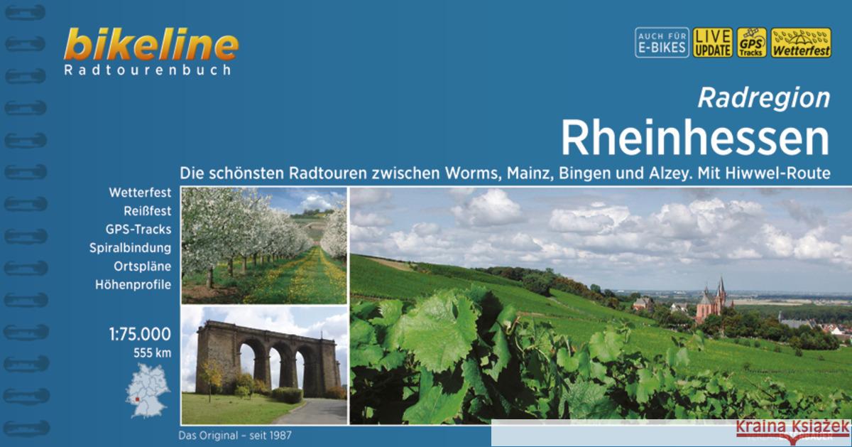 Radatlas Rheinhessen  9783711101037 Esterbauer - książka