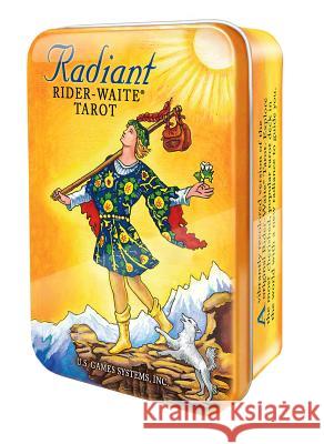 Radiant Rider-Waite Tarot in a Tin Pamela Colman Smith 9781572818033 U.S. Games - książka