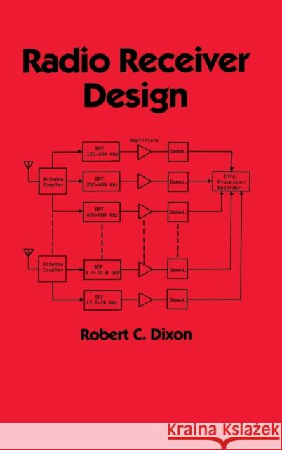 Radio Receiver Design Robert C. Dixon Frank Ed. Robert Ed. Frank Ed. Fr Dixon 9780824701611 CRC - książka
