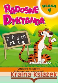 Radosne dyktanda - klasa 4 GREG Zawadzka Joanna 9788375174106 Greg - książka