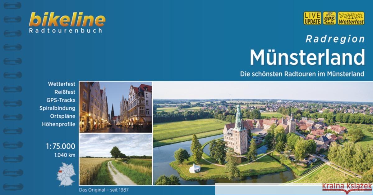 Radregion Münsterland  9783850008860 Esterbauer - książka