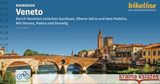 Radregion Veneto  9783711100115 Esterbauer - książka