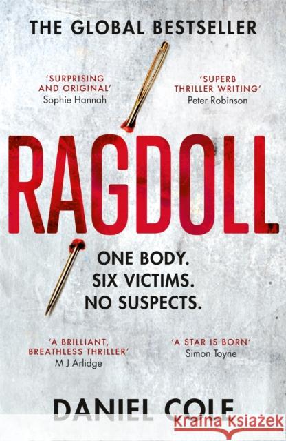 Ragdoll: Now a major TV series Cole, Daniel 9781409168768 Orion Publishing Co - książka