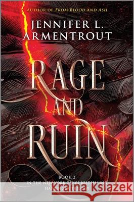 Rage and Ruin Jennifer L. Armentrout 9781335018250 Inkyard Press - książka