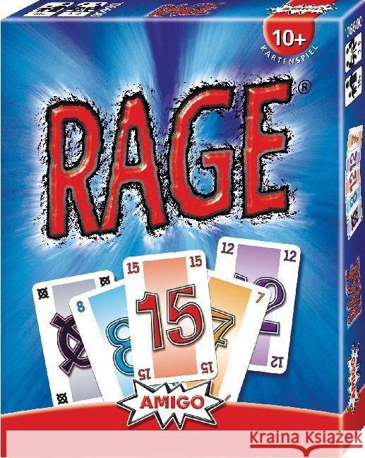 Rage (Kartenspiel)  4007396009903 Amigo Verlag - książka