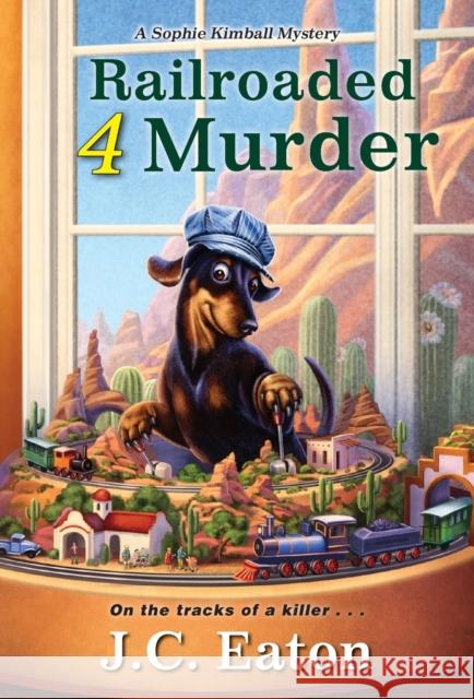 Railroaded 4 Murder J. C. Eaton 9781496724571 Kensington Publishing - książka