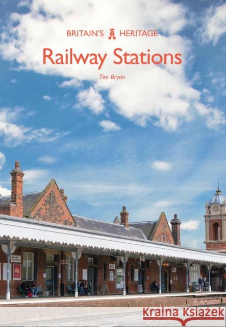 Railway Stations Tim Bryan 9781445669007 Amberley Publishing - książka