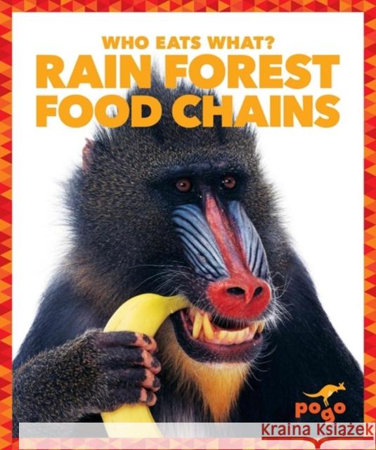 Rain Forest Food Chains Rebecca Pettiford 9781620313046 Jump! Inc. - książka