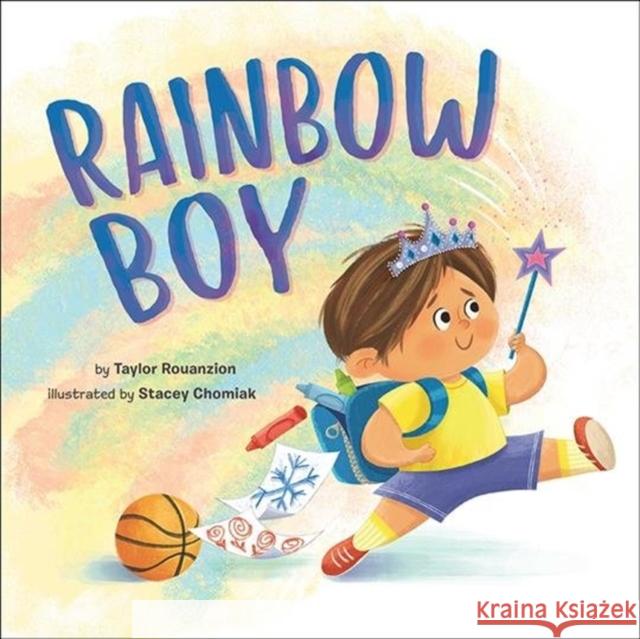 Rainbow Boy Taylor Rouanzion Stacey Chomiak 9781506463988 Beaming Books - książka