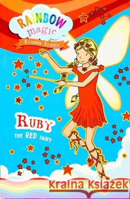 Rainbow Fairies Book #1: Ruby the Red Fairy Daisy Meadows Georgie Ripper 9781667204345 Silver Dolphin Books - książka