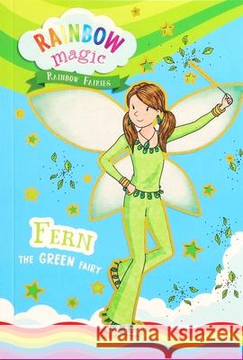 Rainbow Fairies Book #4: Fern the Green Fairy Daisy Meadows Georgie Ripper 9781667204376 Silver Dolphin Books - książka