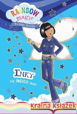 Rainbow Fairies Book #6: Inky the Indigo Fairy Daisy Meadows 9781667204390 Silver Dolphin Books - książka