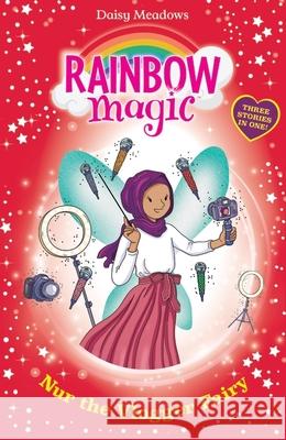 Rainbow Magic: Nur the Vlogger Fairy Daisy Meadows 9781408369401 Hachette Children's Group - książka