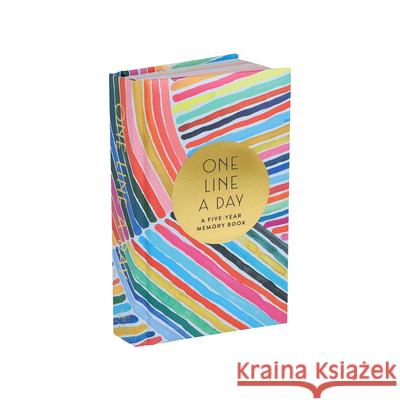 Rainbow One Line a Day: A Five-Year Memory Book Kindah Khalidy 9781452174808 Chronicle Books - książka