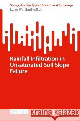 Rainfall Infiltration in Unsaturated Soil Slope Failure Lizhou Wu Jianting Zhou 9789811997365 Springer - książka