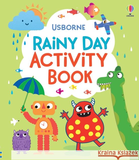 Rainy Day Activity Book Rebecca Gilpin 9781836041351 Usborne Publishing Ltd - książka