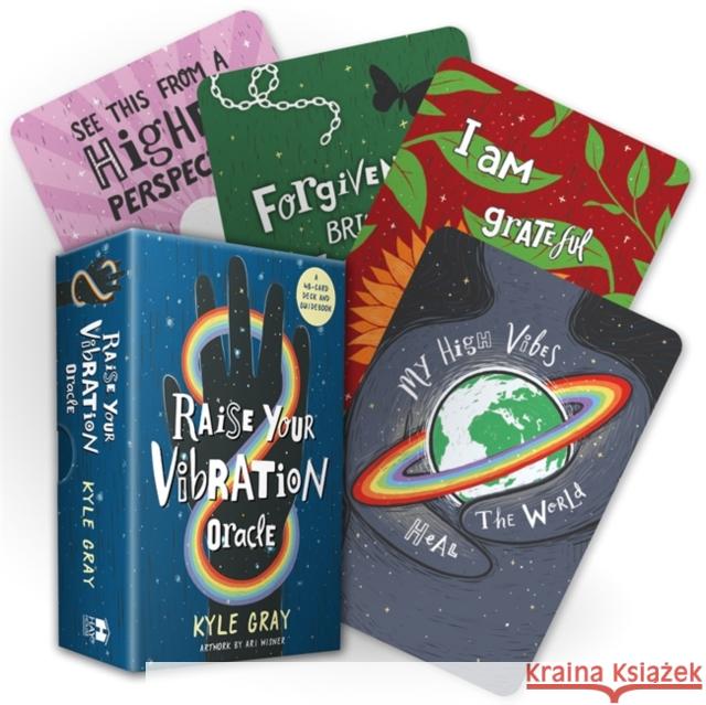 Raise Your Vibration Oracle: A 48-Card Deck and Guidebook Kyle Gray Ari Wisner 9781788178150 Hay House UK Ltd - książka