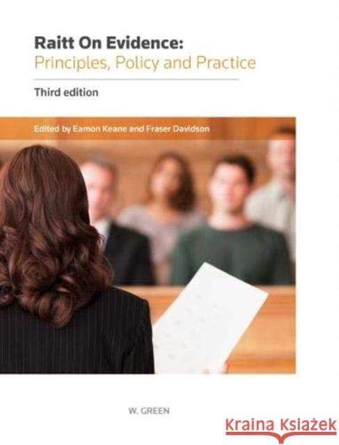 Raitt on Evidence: Principles, Policy and Practice Fraser Davidson 9780414032958  - książka